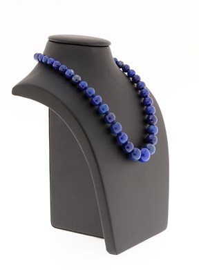 Lot 607 - Lapis Lazuli Necklace