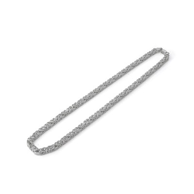 Lot 676 - Silver Link Chain Necklace