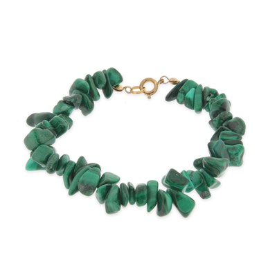 Lot 682 - Malachite Bracelet