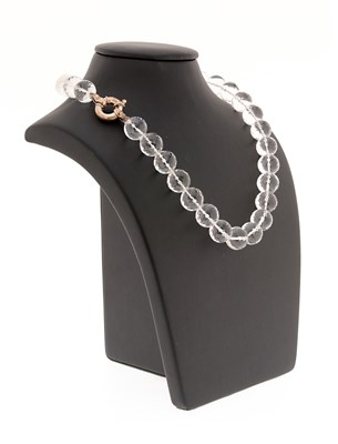 Lot 148 - Crystal Necklace with Silver Lock