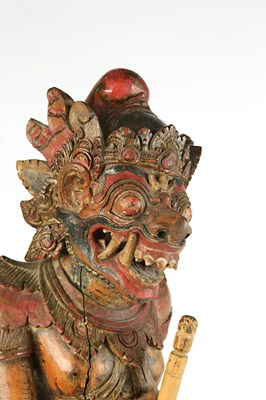Lot 34 - A Fine 19th century Balinese Kris Stand of Barong