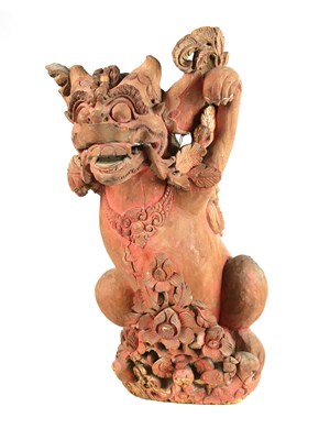 Lot 36 - A 20th Century Balinese Wooden Sculpture