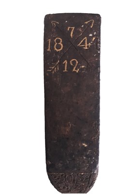 Lot 20 - A Javanese Royal Gold-Damascened Steel Sarong Hook