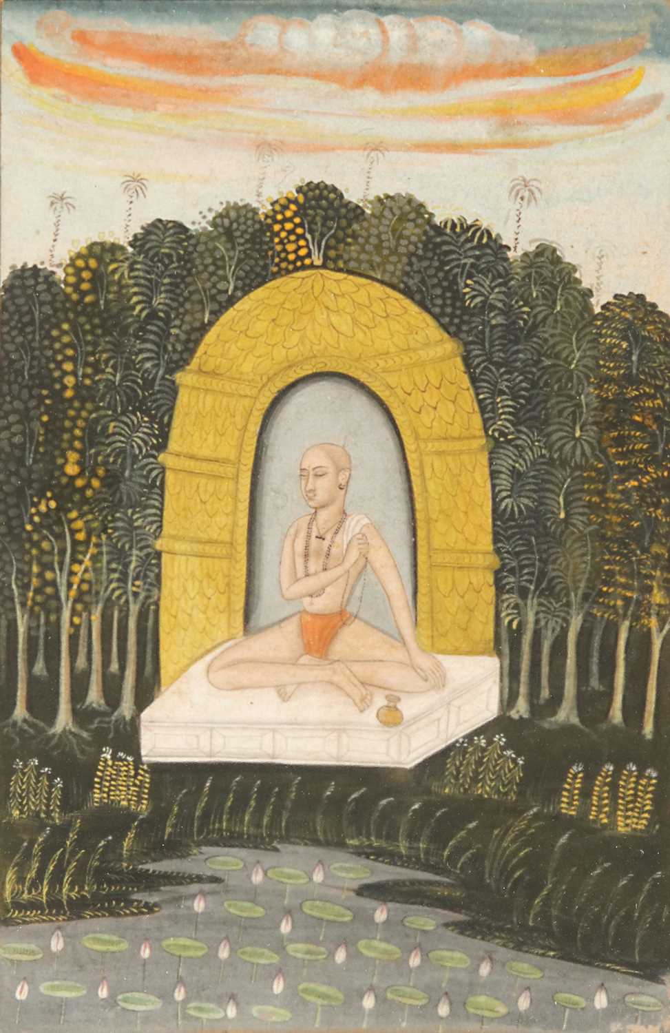Lot 66 - Indian Miniature Paintings of a Sage