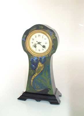 Lot 7079 - Plateel klok