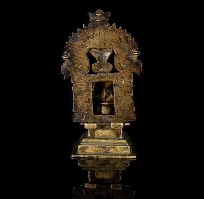 Lot 15 - A Bronze Figure of the Goddess Durga