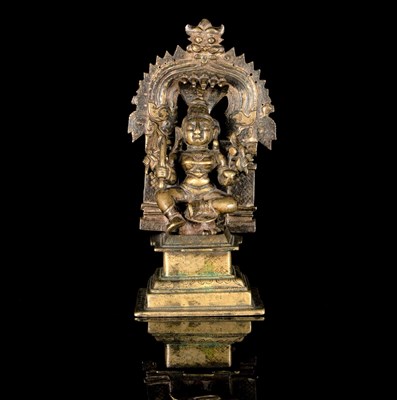 Lot 15 - A Bronze Figure of the Goddess Durga