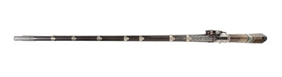 Lot 120 - A Rare Ottoman Miquelet Rifle