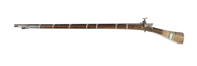 Lot 120 - A Rare Ottoman Miquelet Rifle