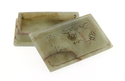 Lot 224 - Indian Jade Box with Cover