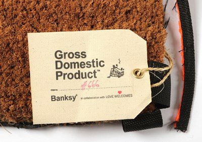 Lot 19 - Banksy (1974) - Welcome Mat