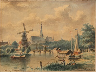 Lot 671 - Johan Jakob Anton Hilverdink (1837 – 1884)
