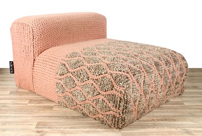 Lot 708 - Pink-Plait Chaise, By Patricia Urquiola Hidalgo (b. 1961)