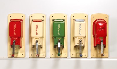 Lot 22 - Seven Wall Mounted Coffee Grinders