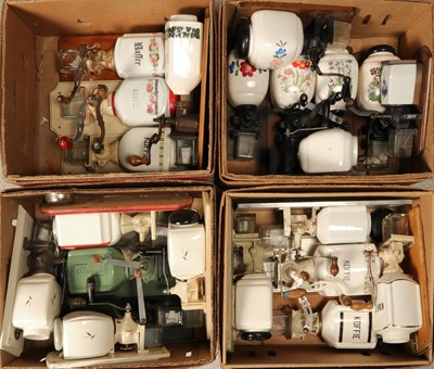 Lot 38 - Twenty-three Wall Mounted Coffee Grinders