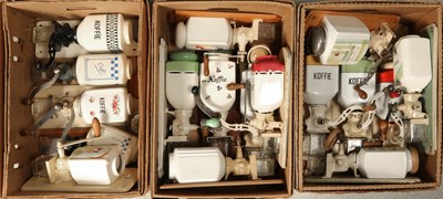 Lot 41 - Seventeen Wall Mounted Coffee Grinders