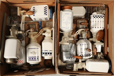 Lot 69 - Eleven Wall Mounted Coffee Grinders