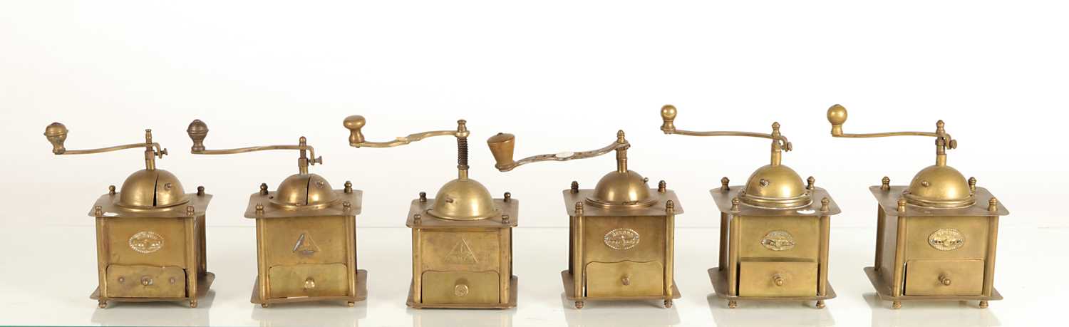 Lot 93 - Twelve Hand Coffee Grinders