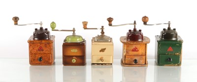 Lot 98 - Seventeen Hand Coffee Grinders