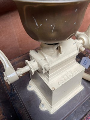 Lot 235 - Large Cast Iron Peugeot Fréres C2 Coffee Grinder