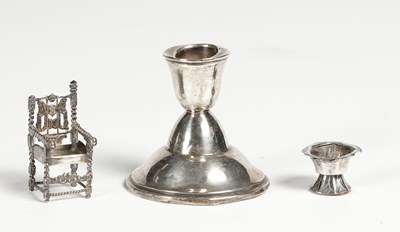 Lot 724 - Lot miniatuur Zilver