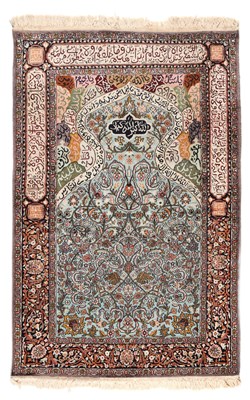 Lot 1 - A Kayseri Silk Rug