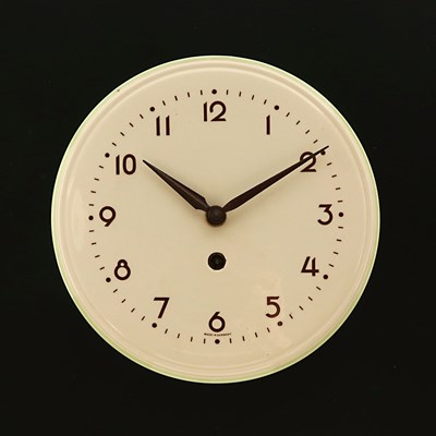 Lot 858 - A Ceramic Wall Clock