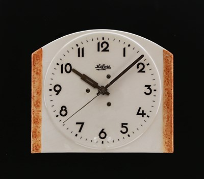 Lot 957 - A Mehne Art Deco  Ceramic Wall Clock