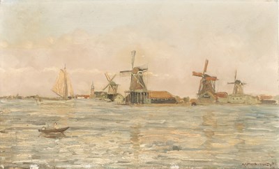 Lot 395 - Hollandse School - Albertus van DIJK