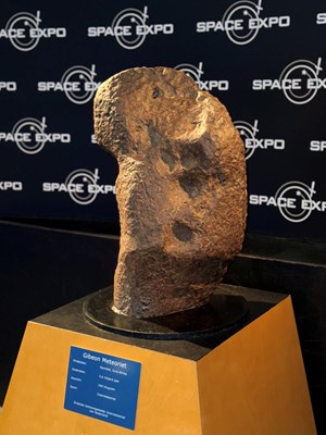 Lot 1 - Gibeon Meteorite — A Natural Sculpture From Outer Space