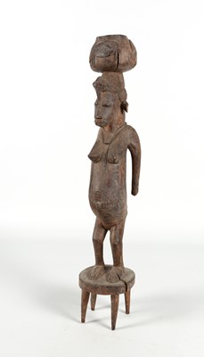 Lot 740 - Yoruba Female Bowl Bearer