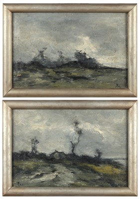 Lot 288 - Johannes Dominicus ROS (1875-1952) - 2 Landschappen
