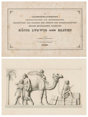 Lot 129 - Thorvaldsen, Bertel (1770 - 1844)- Alexander des Grossen einzug in Babylon 1835