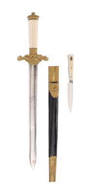 Lot 102 - GERMAN IMPERIAL HUNTING DAGGER (HIRSHFÄNGER)