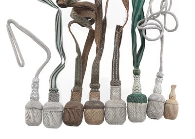 Lot 186 - A GROUP OF 7 DAGGER PORTEPEES