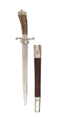 Lot 64 - 19TH CENTURY GERMAN HUNTING HANGER