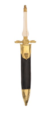Lot 57 - A VERY FINE SPANISH SPORTING PLUG BAYONET DATED 1850.