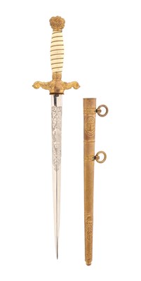 Lot 131 - YUGOSLAVIAN NAVY OFFICER'S DIRK M1924