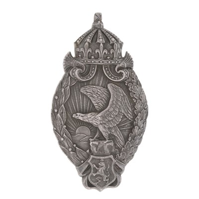Lot 159 - VERY RARE WORLD WAR 1 OBSERVER’S BADGE, BULGARIA.