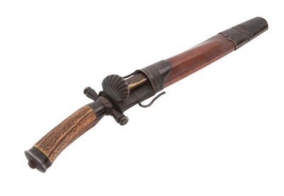 Lot 61 - LATE 19TH CENTURY GERMAN/AUSTRIAN HUNTING DAGGER