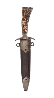 Lot 62 - 19TH CENTURY HUNTING DAGGER