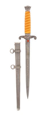 Lot 147 - ALFRED ROSENBERG PRESENTATION DAGGER, CA. 1943