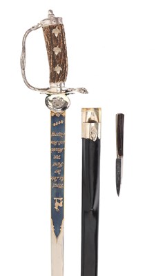 Lot 122 - GERMAN PRESENTATION SWORD OF THE PRINCE OF NEUWIED