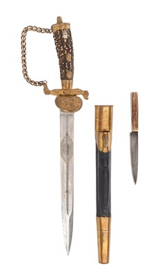 Lot 81 - GERMAN IMPERIAL HUNTING HANGER