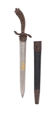 Lot 85 - 19TH CENTURY GERMAN HUNTING HANGER, BY G.H. KOHL